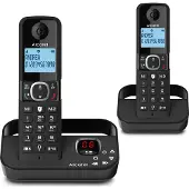 Alcatel Téléphone sans fil F860 Voice Duo avec répondeur Noir