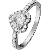 Lucardi Bague argent / transparent