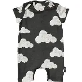 Snurk Combishort SNURK Baby Cloud 9 Grey Black-68