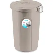 Stefanplast 1 X TAUPE LT 46 CM 45X40 H.CM 61 POUBELLE TOM