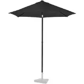 Vonroc Parasol Torbole - Ø200cm - Parasol Premium | Anthracite/Noir