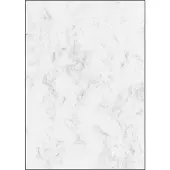 Sigel Design Paper DP396 - Gris - A4 (210 x 297 mm) - 200 g/m² - 50 feuille(s) Papier marbré