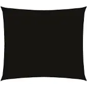 vidaXL Voile de parasol tissu oxford rectangulaire 2,5x3 m noir