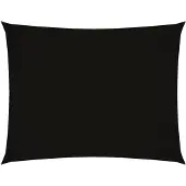 vidaXL Voile de parasol tissu oxford rectangulaire 2,5x4 m noir