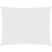 vidaXL Voile de parasol tissu oxford rectangulaire 2x3 m blanc