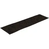 vidaXL Tapis d'escalier autocollants 15 pièces 76 x 20 cm Marron Rectangulaire