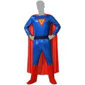 Atosa Heroe Comic Costume Bleu M-L Enfants