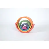 TickiT Bois Arc-en-ciel - Set de jouets éducatifs 7 pièces