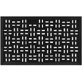 vidaXL Paillasson rectangulaire 45x75 cm caoutchouc