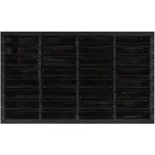 vidaXL Paillasson rectangulaire 45x75 cm caoutchouc et fibre de coco