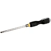 Bahco BE-8159 - Tournevis à lame forgée pour vis à fente renforcé ERGO avec poignée double en caoutchouc 1-2,5 mm x 247-361 mm