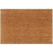 vidaXL Tapis de porte naturel 60x90 cm fibre de coco touffeté