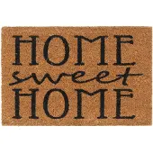 vidaXL Tapis de porte naturel 40x60 cm fibre de coco touffeté