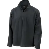 Result Sweat-shirt micropolaire Result col zippé Noir XXL