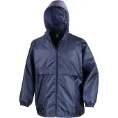 Result Veste Coupe-vent de travail doublé filet Bleu Marine M