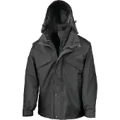 Result R68X | 3-in-1 Zip & Clip Jacket - Couleur : Black - Taille : L