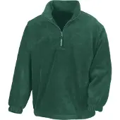 Result Veste polaire col zippé POLARTHERM Vert XL