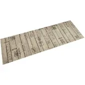 vidaXL Tapis de cuisine lavable impression de clôture 60x180cm velours