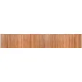 vidaXL Tapis rectangulaire naturel 60x400 cm bambou