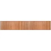 vidaXL Tapis rectangulaire naturel 70x400 cm bambou
