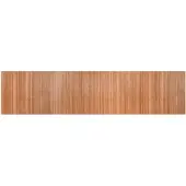 vidaXL Tapis rectangulaire naturel 70x300 cm bambou