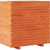 vidaXL Jardinière cire marron 70x40x72 cm bois de pin massif