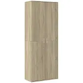 vidaXL Buffet haut chêne sonoma 70x35x180 cm bois d'ingénierie