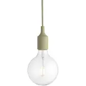 Muuto E27 LED Suspension Beige Green