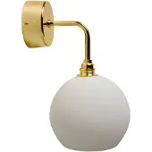 Ebb & Flow Rowan Applique Marshmallow | Shiny Gold E14IP20