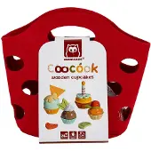 Eurekakids Wooden Cupcakes To Play With. Build And Create Jaune Enfants