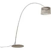 Foscarini Twiggy Grid Lampadaire Extérieur Greige