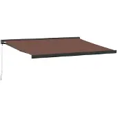 vidaXL Store manuel brun 400x300 cm
