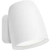 Bover Nut Applique d'extérieur White | Push-button on fixture (Dimmable)
