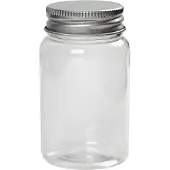 Creativ Company Boîte plastique avec couvercle, 77 mm, 10 pcs.