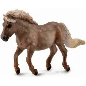 Collecta Figurine Cheval : Shetland Pony Argent Grison