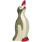 Holztiger PINGOUIN EN BOIS, petit, tête haute