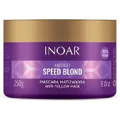 INOAR Absolut Speed Blond masque colorant nourrissant pour cheveux blonds 250 g