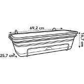 Elho Green Basics (69.20 x 25.70 x 16.70 cm)