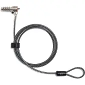 HP 63b31aa Laptop Security Cable Argenté