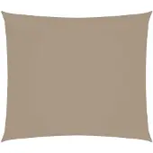 vidaXL Voile de parasol tissu oxford rectangulaire 2x2,5 m taupe
