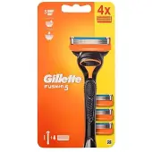 Gillette Fusion5 rasoir + lames de rechange 4 pcs