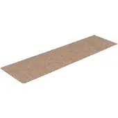 vidaXL Tapis d'escalier autocollants 15 pièces 76 x 20 cm Marron clair Rectangulaire