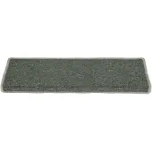 vidaXL Tapis d'escalier 15 pièces 65 x 21 x 4 cm Vert foncé Bordure rectangulaire