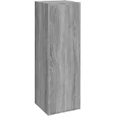 vidaXL Armoire TV Gris Sonoma 30,5x30x90 cm Bois composite