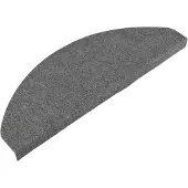 vidaXL Tapis d'escalier autocollants 15 pcs 65x22,5x3,5 cm Gris