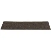 vidaXL Tapis d'escalier autocollants 15 pièces 76 x 20 cm Marron foncé Rectangulaire