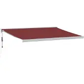 vidaXL Store automatique rouge bourgogne 400x300 cm