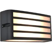 Lutec Wall lamp Zebra anthracite