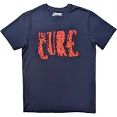 Ginza.se Hommes, T-shirt, Logo, Bleu, (L)
