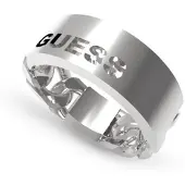 GUESS X Logo Ring Argenté 64 Femme